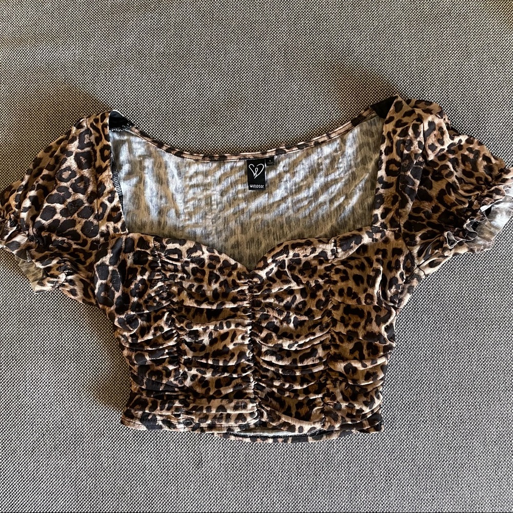 windsor leopard top